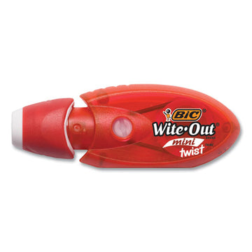 BIC® Wite-out Mini Twist Correction Tape, Non-refillable, 1-5" X 314", 2-pack freeshipping - TVN Wholesale
